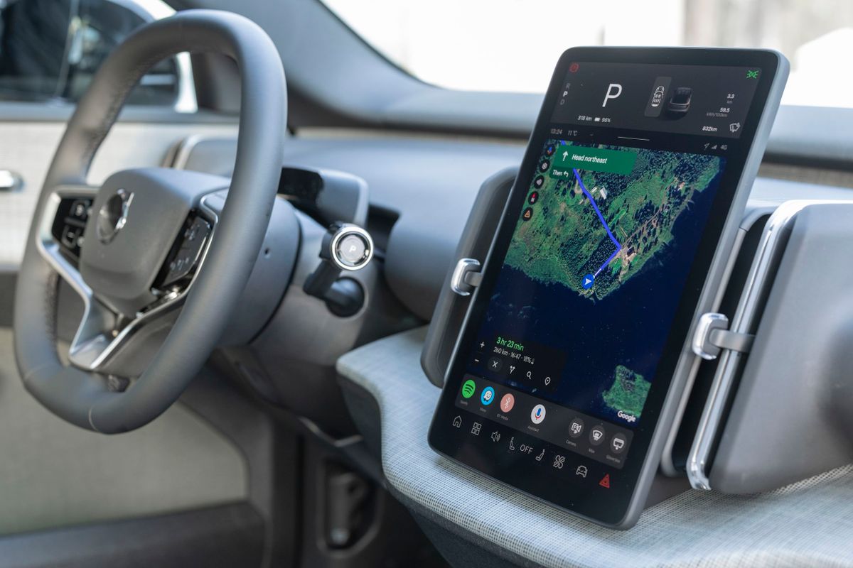 Volvo EX30 2023. Навигационная система. Внедорожник 5 дв., 1 поколение