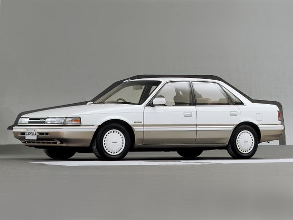 Mazda Capella 1987. Carrosserie, extérieur. Berline, 4 génération