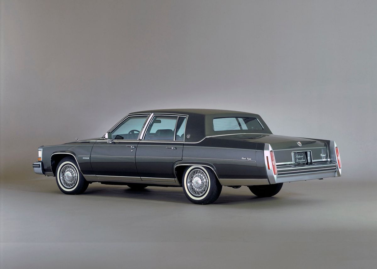 Cadillac Fleetwood Brougham 1977. Carrosserie, extérieur. Berline, 1 génération