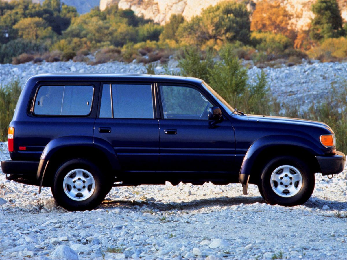 تويوتا لاند كروزر ‏1995. الهيكل، المظهر الخارجي. SUV ٥ أبواب, 9 الجيل، تحديث