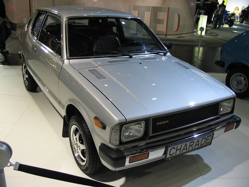 Daihatsu Charade 1977. Carrosserie, extérieur. Mini 3-portes, 1 génération