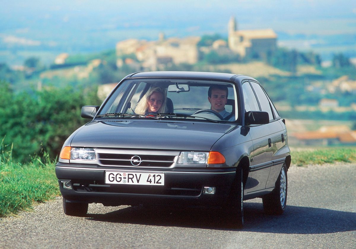 Opel Astra 1991. Carrosserie, extérieur. Hatchback 5-portes, 1 génération