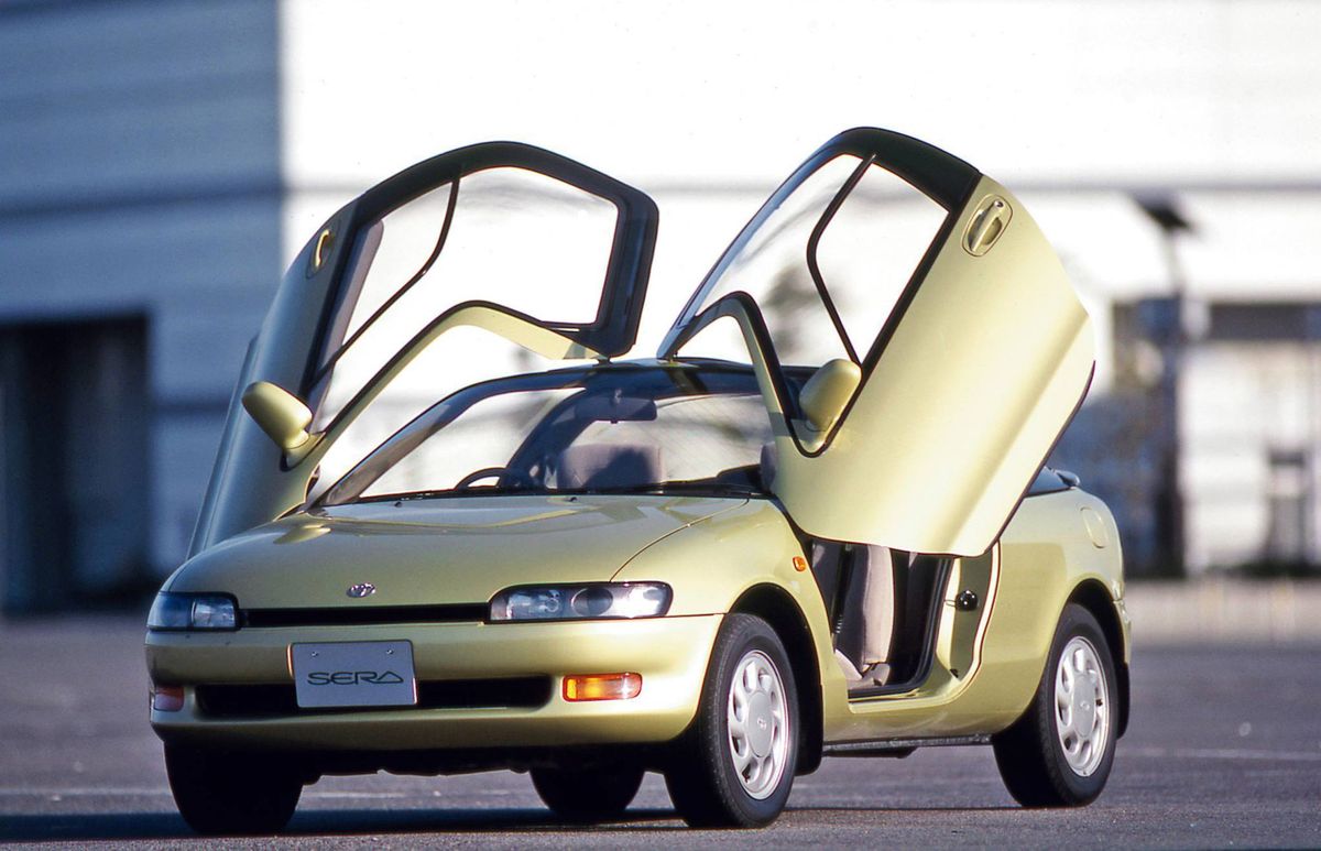 Toyota Sera 1990. Carrosserie, extérieur. Coupé, 1 génération