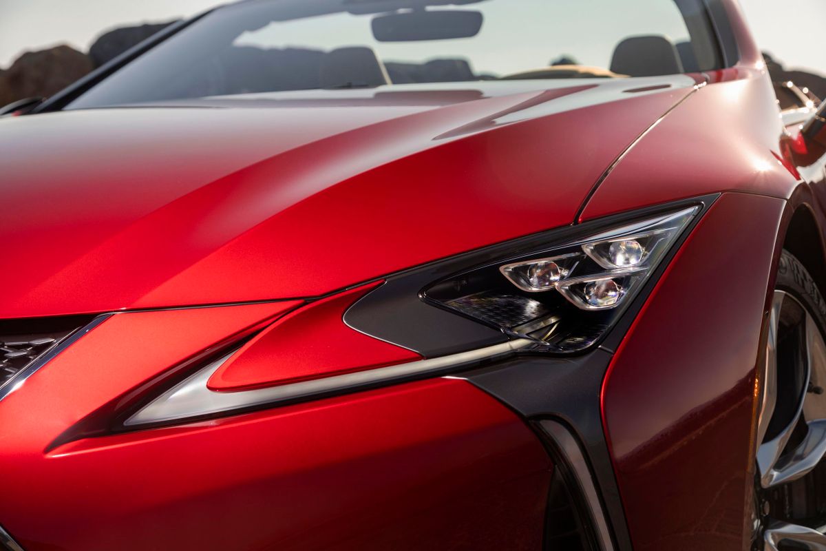 Lexus LC 2024. Кузов, экстерьер. Кабриолет, 1 поколение, рестайлинг 1