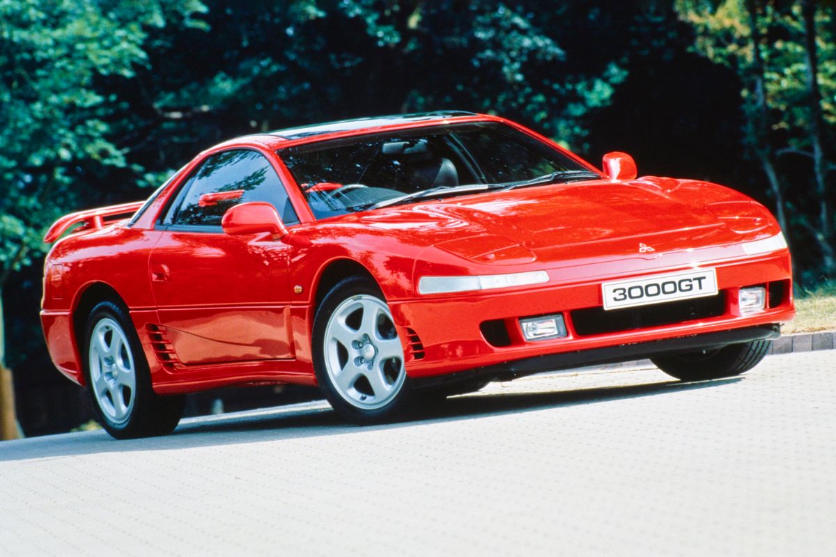 ميتسوبيشي 3000 GT 1990. الهيكل، المظهر الخارجي. كوبيه, 1 الجيل