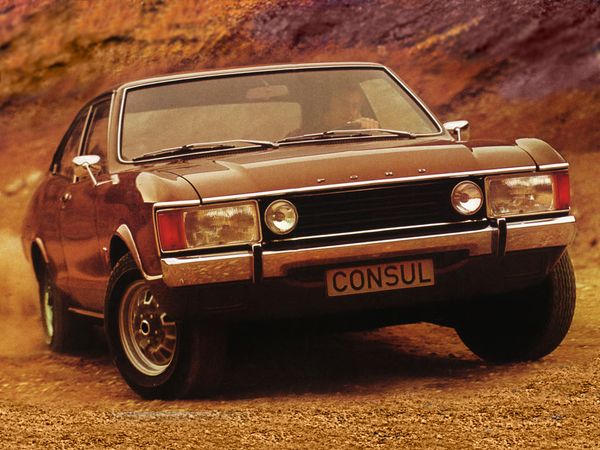פורד קונסול ‏1972. מרכב, צורה. קופה, 1 דור