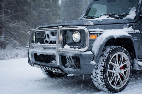 Мерседес G-Class AMG 2015. Кузов, экстерьер. Внедорожник 5 дв., 1 поколение, рестайлинг 3