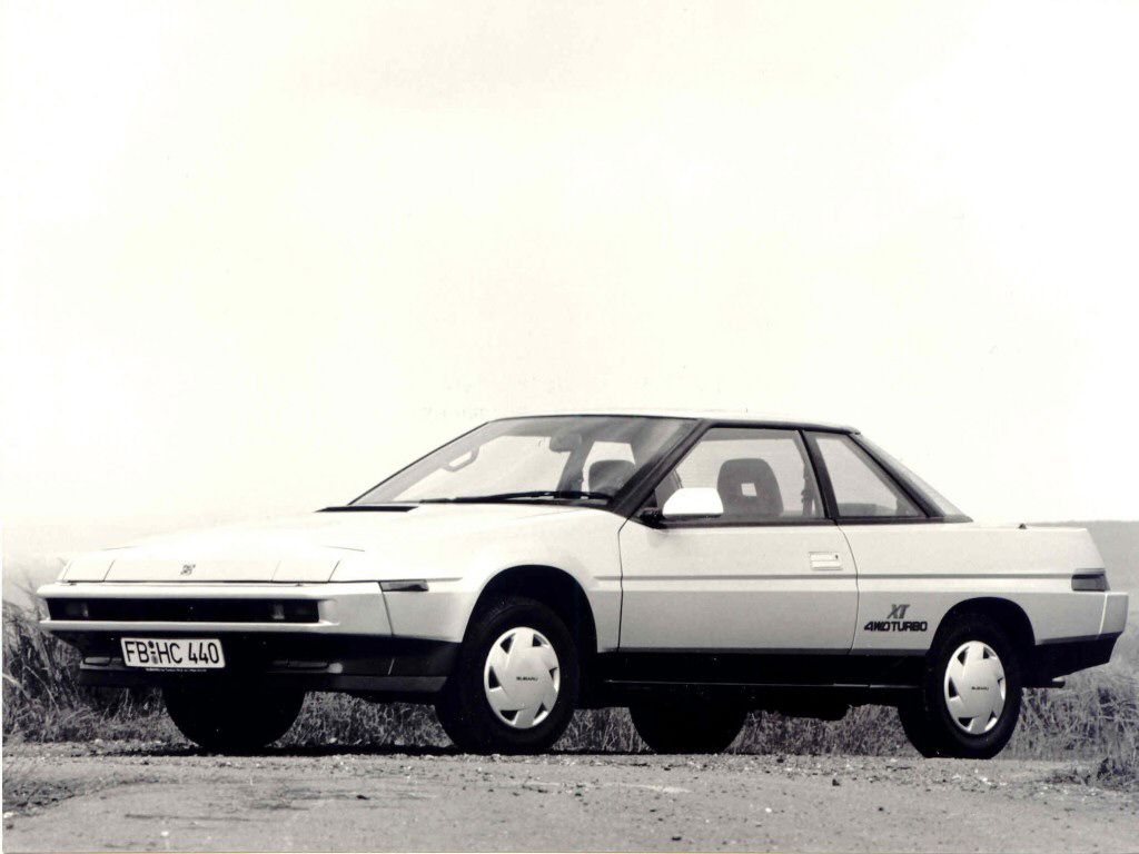 סובארו XT ‏1987. מרכב, צורה. קופה, 1 דור