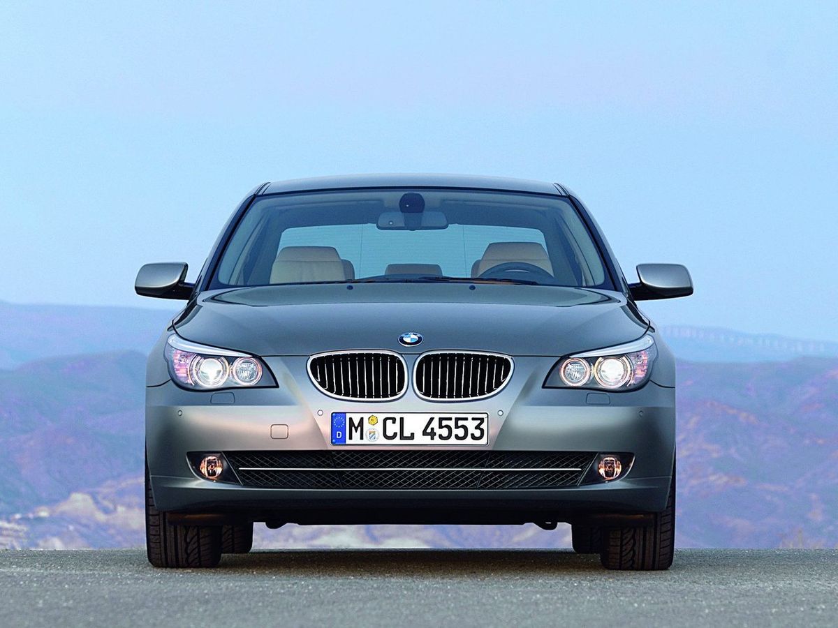 BMW 5 series 2007. Carrosserie, extérieur. Berline, 5 génération, restyling