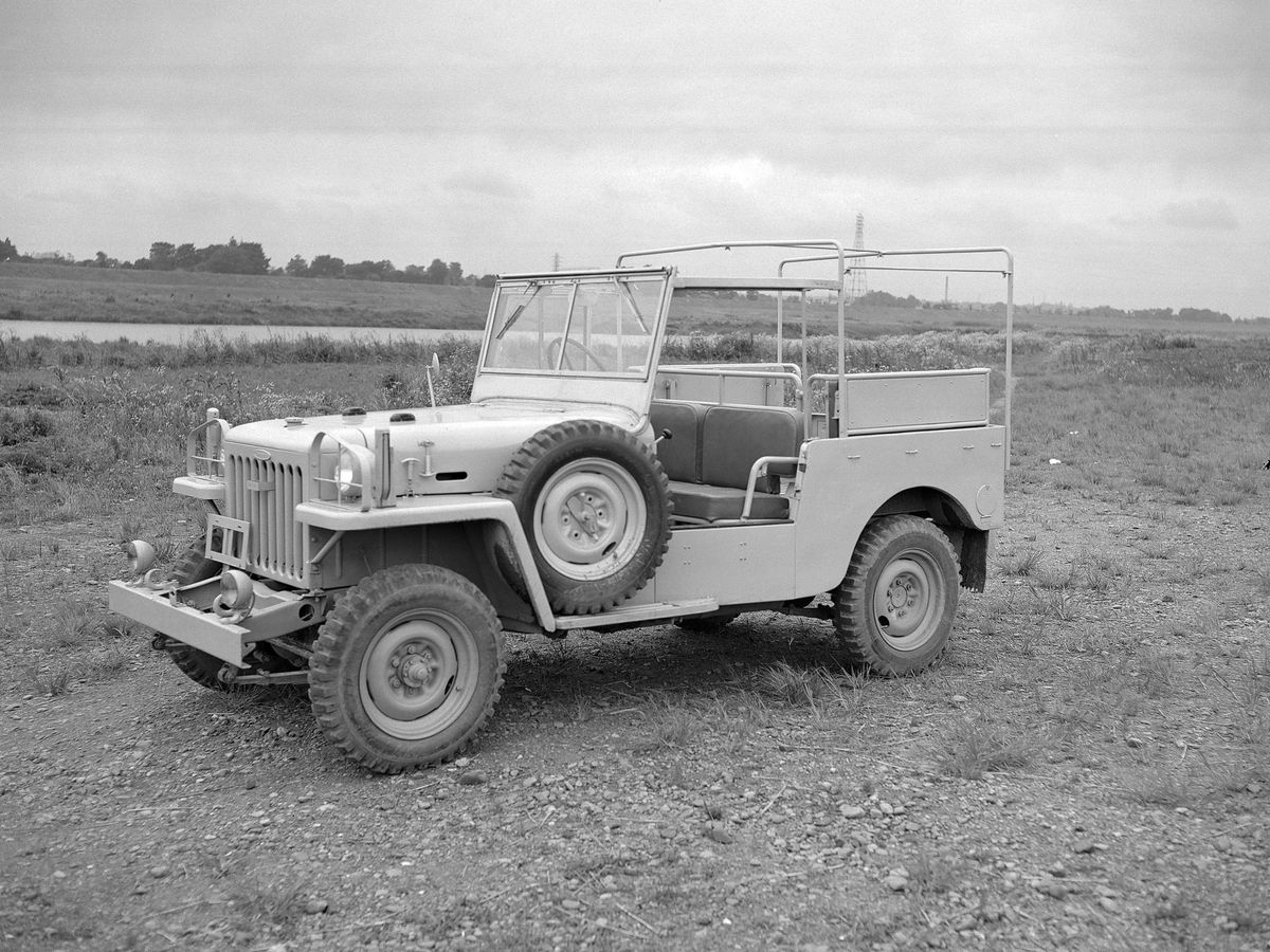 تويوتا لاند كروزر ‏1953. الهيكل، المظهر الخارجي. SUV كشف (كابريوليت), 2 الجيل