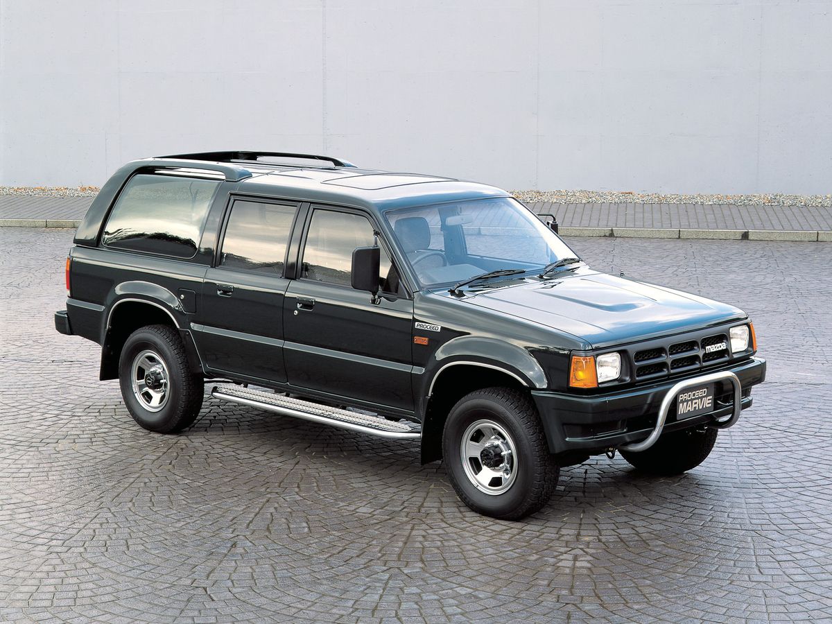 Mazda Proceed Marvie 1991. Carrosserie, extérieur. VUS 5-portes, 1 génération