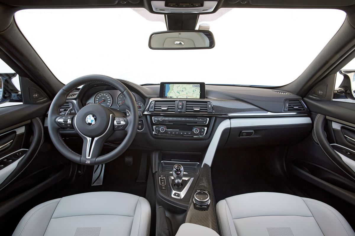 BMW M3 2014. Front seats. Sedan, 5 generation