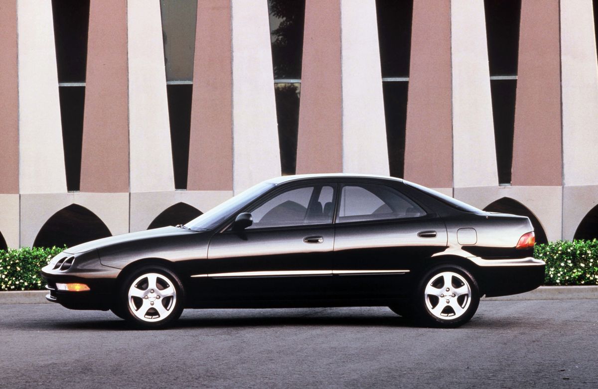 Acura Integra 1993. Carrosserie, extérieur. Berline, 3 génération