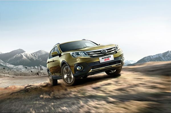 GAC GS5 2014. מרכב, צורה. רכב שטח 5 דלתות, 1 דור, שדרוג
