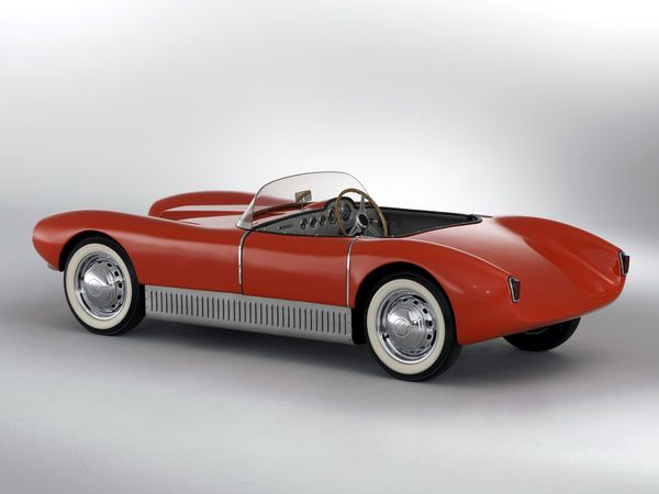 Saab Sonett 1955. Carrosserie, extérieur. Roadster, 1 génération