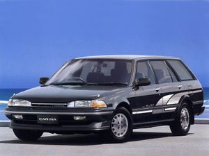 Тойота Карина 1988. Кузов, экстерьер. Универсал 5 дв., 5 поколение