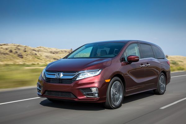 Honda Odyssey (USA) 2017. Carrosserie, extérieur. Monospace, 5 génération