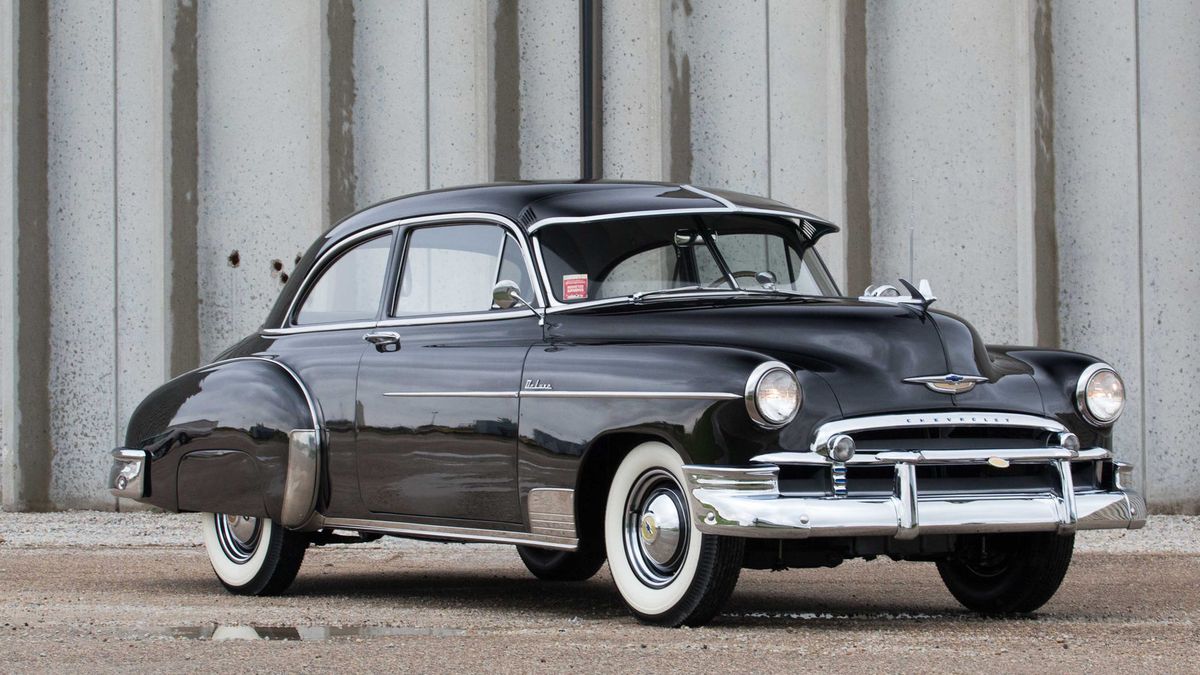 Chevrolet Deluxe 1949. Carrosserie, extérieur. Berline 2-portes, 1 génération