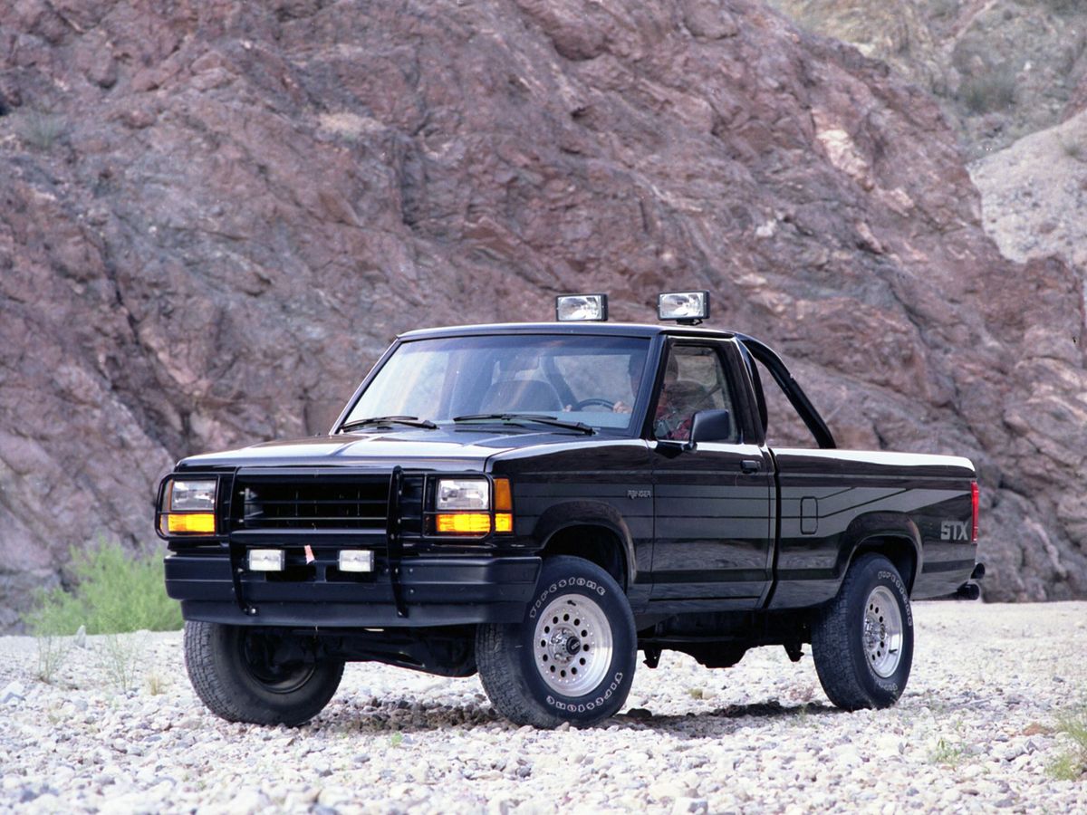 Ford Ranger (North America) 1989. Carrosserie, extérieur. 1 pick-up, 1 génération, restyling