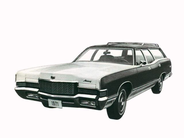 מרקורי  מרקיז 1969. מרכב, צורה. סטיישן 5 דלתות, 2 דור