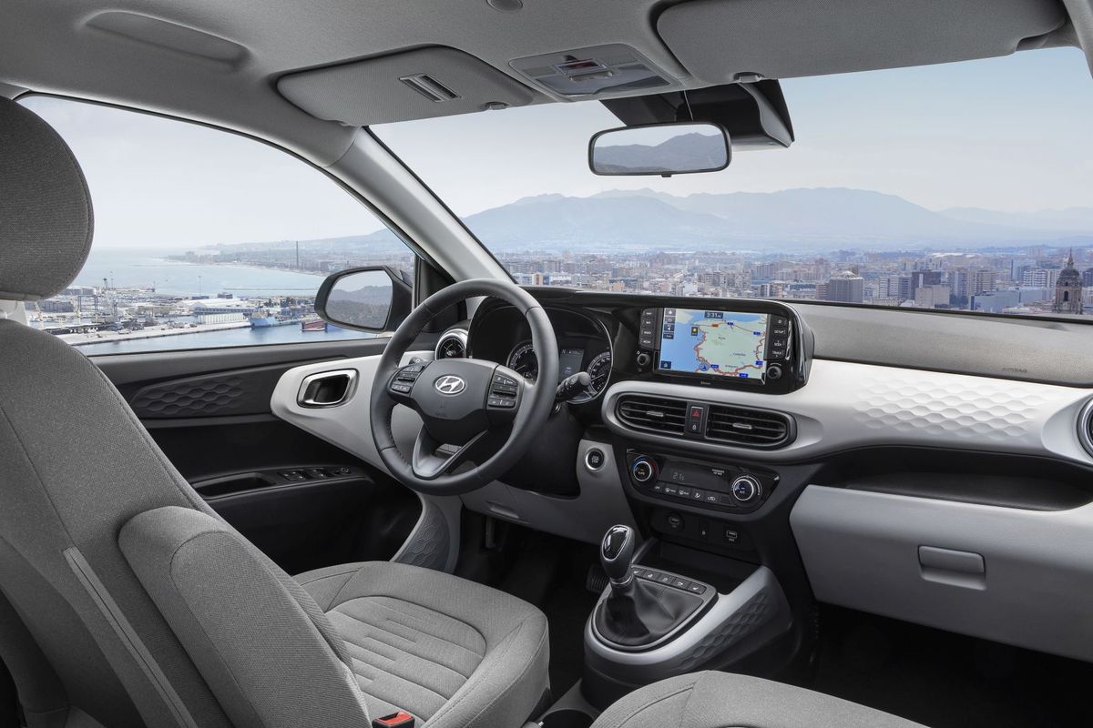 Hyundai i10 2019. Front seats. Mini 5-doors, 3 generation