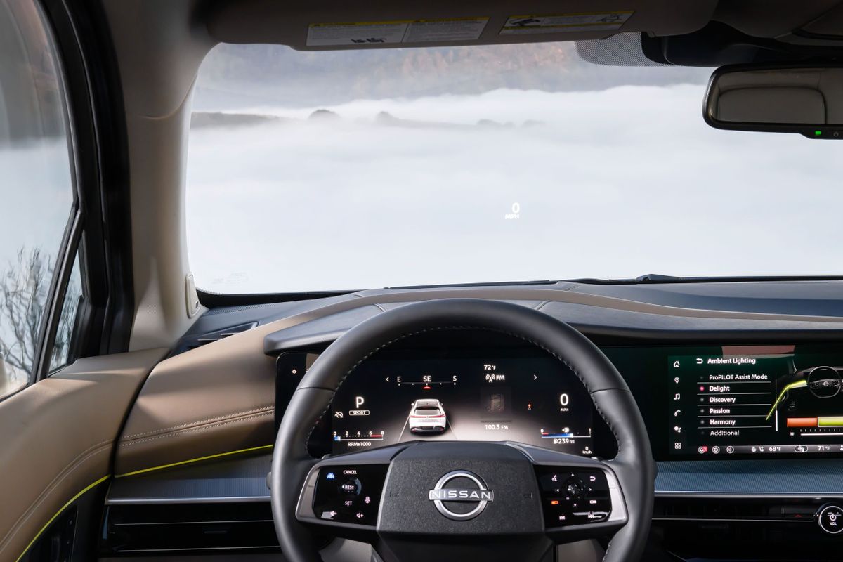 Nissan Murano 2024. Панель приборов. Внедорожник 5 дв., 4 поколение