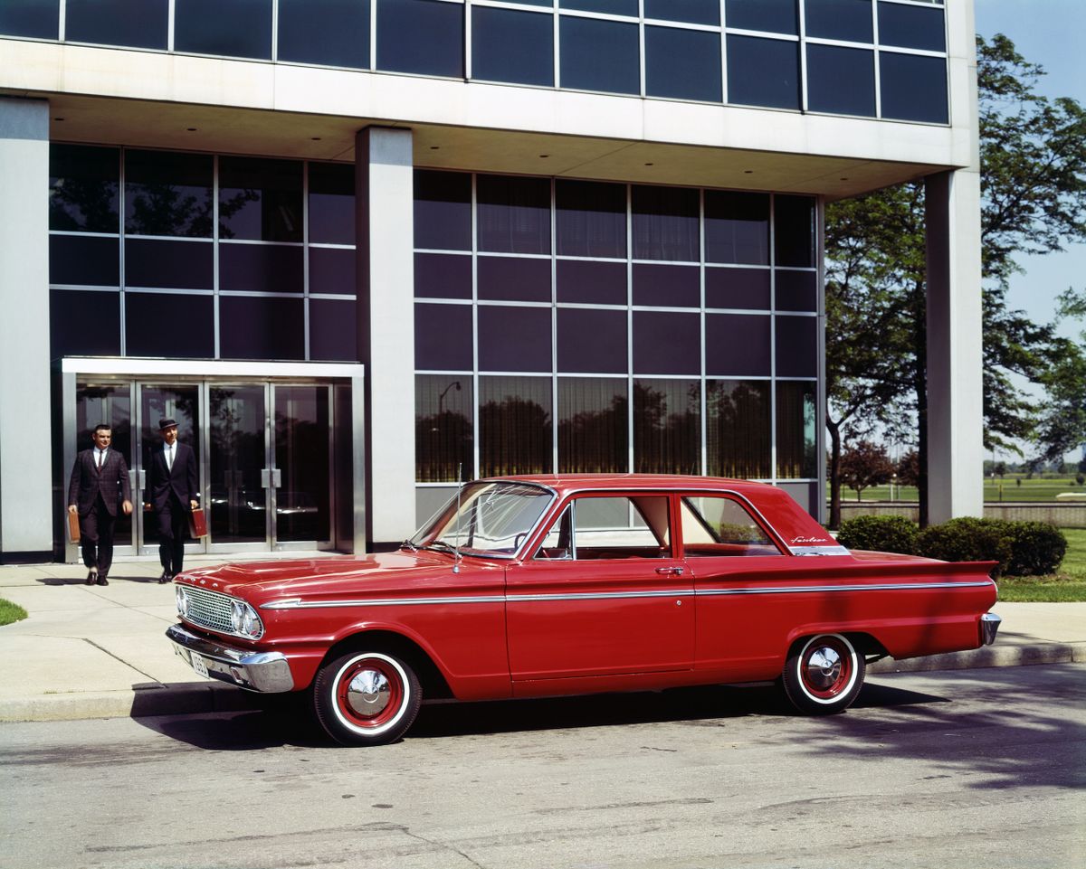 فورد فيرلين ‏1962. الهيكل، المظهر الخارجي. سيدان بابين, 4 الجيل