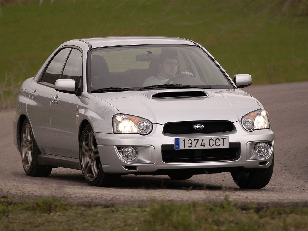 سوبارو إمبريزا WRX ‏2002. الهيكل، المظهر الخارجي. سيدان, 2 الجيل، تحديث 1