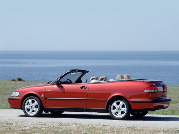 Saab 9-3 1998. Carrosserie, extérieur. Cabriolet, 1 génération