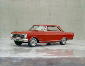 Chevrolet Nova 1961. Carrosserie, extérieur. Coupé sans montants, 1 génération