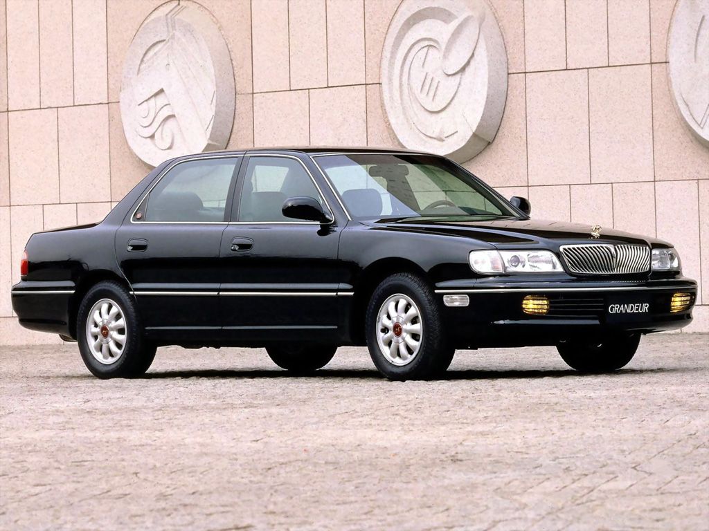 Hyundai Grandeur 1992. Carrosserie, extérieur. Berline, 2 génération