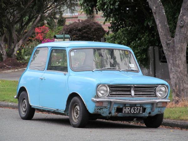 מוריס Mini Clubman ‏1969. מרכב, צורה. מיני 3 דלתות, 1 דור