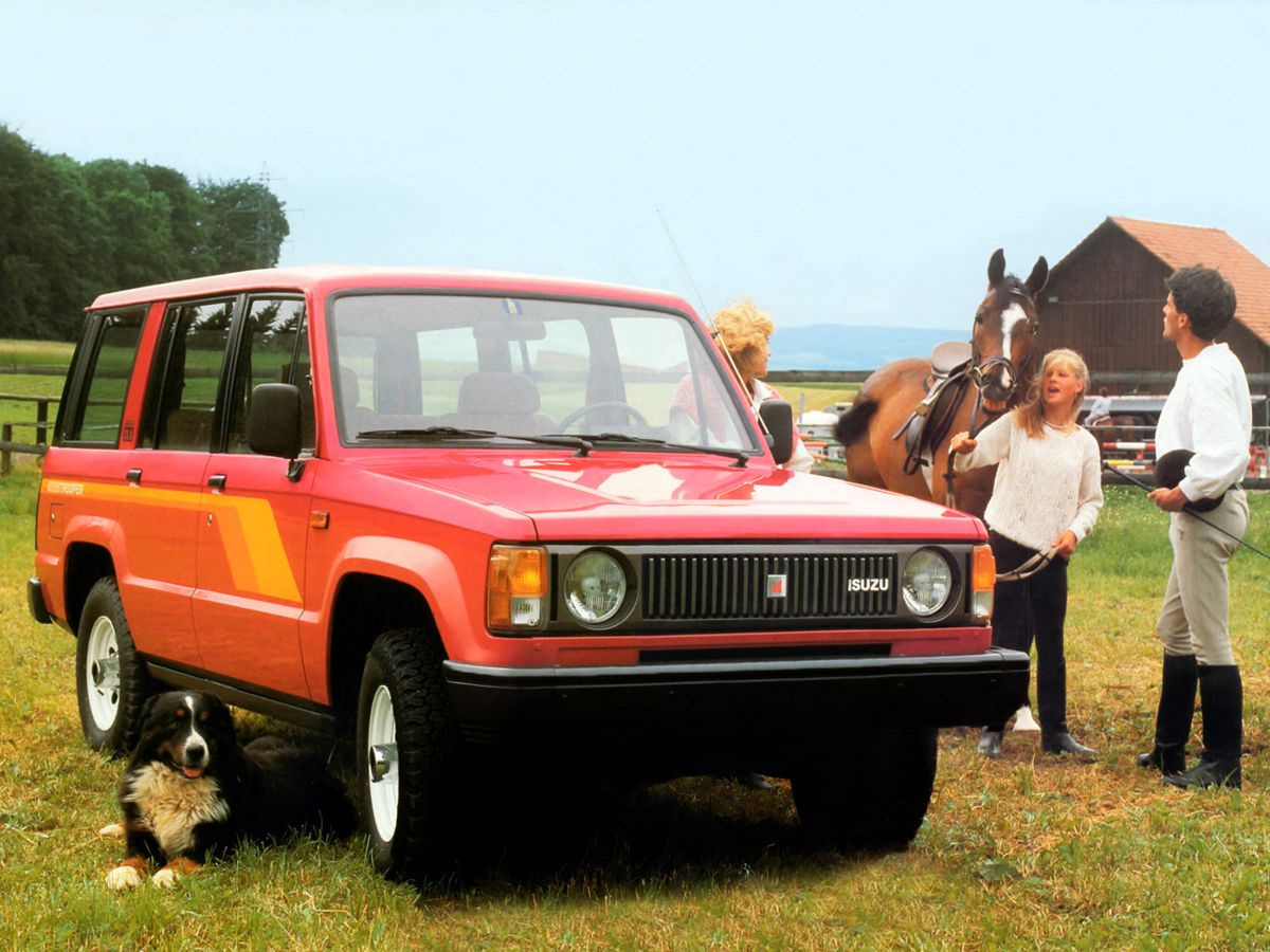 איסוזו טרופר 1981. מרכב, צורה. רכב שטח 5 דלתות, 1 דור