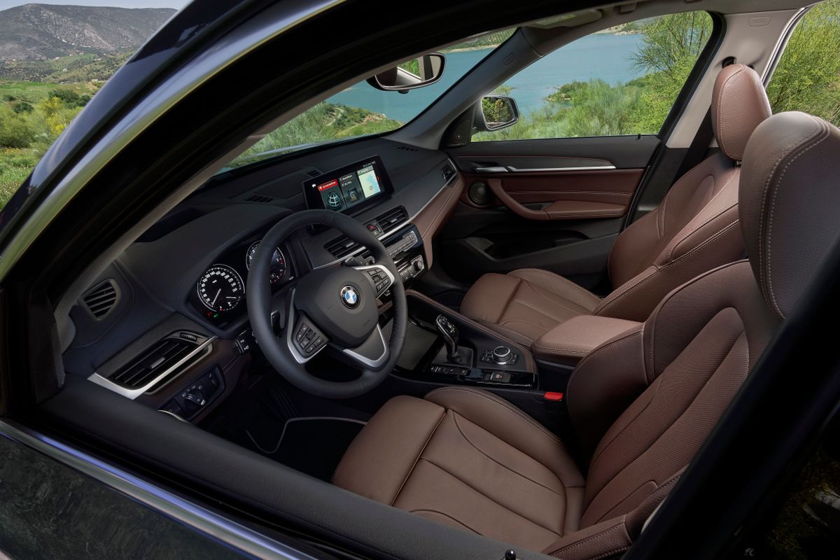 BMW X1 2019. Front seats. SUV 5-doors, 2 generation, restyling