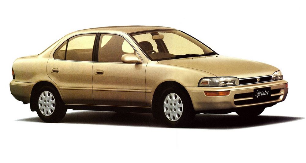 Toyota Sprinter 1991. Bodywork, Exterior. Sedan, 7 generation
