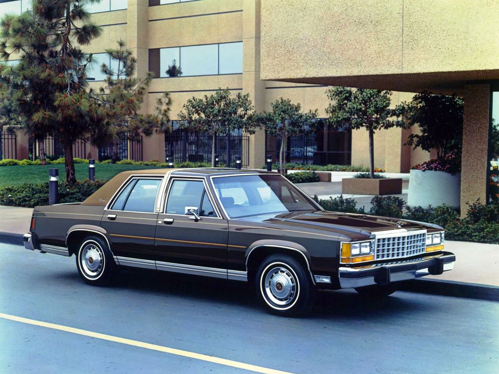 Ford LTD Crown Victoria 1980. Carrosserie, extérieur. Berline, 1 génération