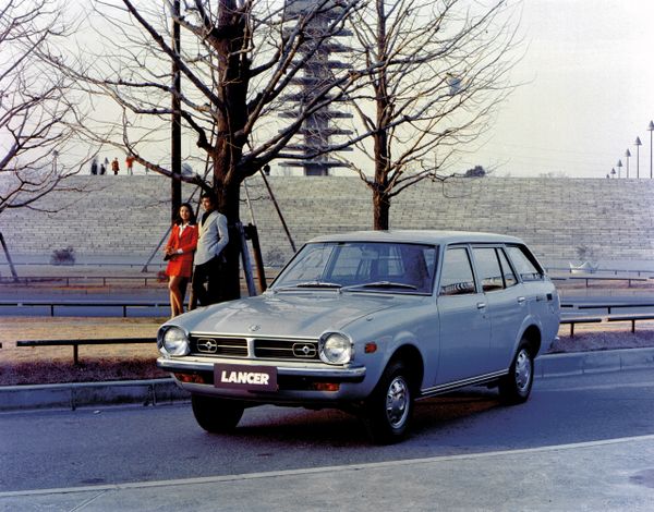 Mitsubishi Lancer 1973. Carrosserie, extérieur. Break 5-portes, 1 génération