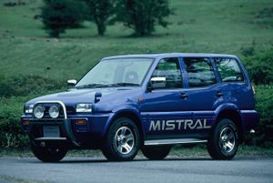 ניסאן מיסטרל 1994. מרכב, צורה. רכב שטח 5 דלתות, 1 דור