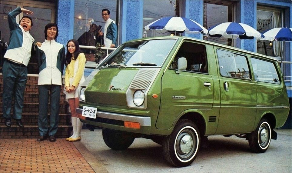 Toyota Lite Ace 1971. Carrosserie, extérieur. Monospace, 1 génération