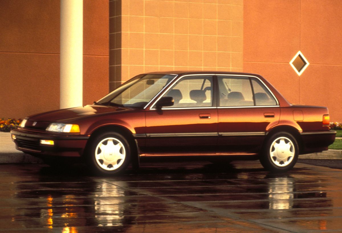 Хонда Цивик (США) 1987. Кузов, экстерьер. Седан, 4 поколение