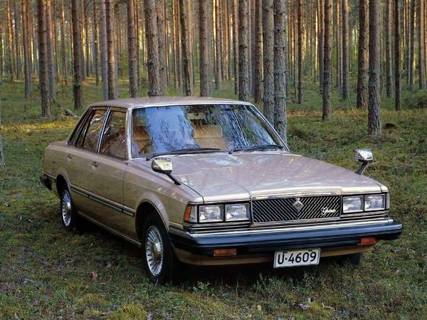 Toyota Mark II 1980. Carrosserie, extérieur. Berline, 4 génération