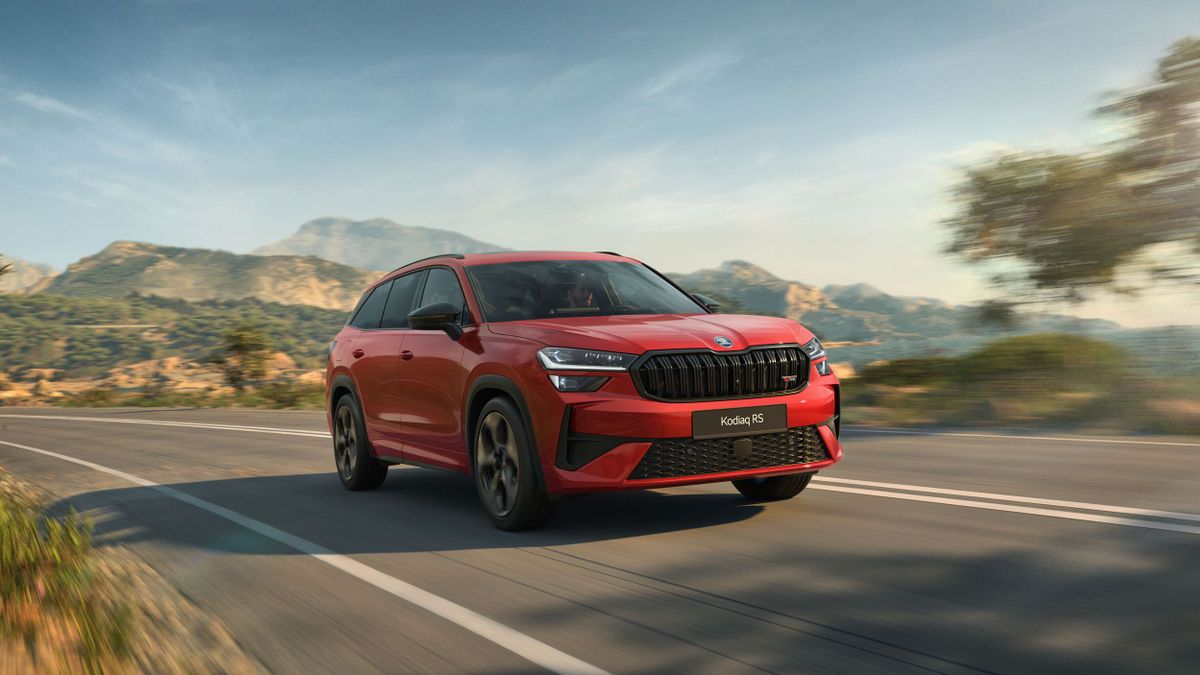 Skoda Kodiaq RS 2024. Кузов, экстерьер. Внедорожник 5 дв., 2 поколение