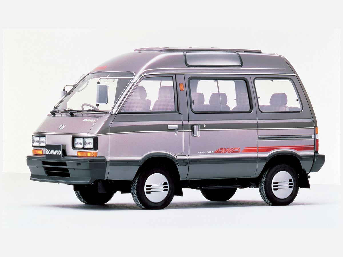 Subaru Domingo 1983. Bodywork, Exterior. Microvan, 1 generation