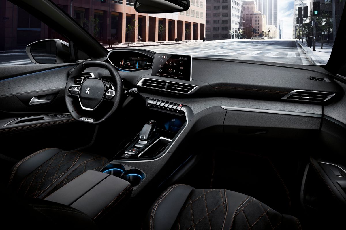 Peugeot 5008 2016. Front seats. SUV 5-doors, 2 generation