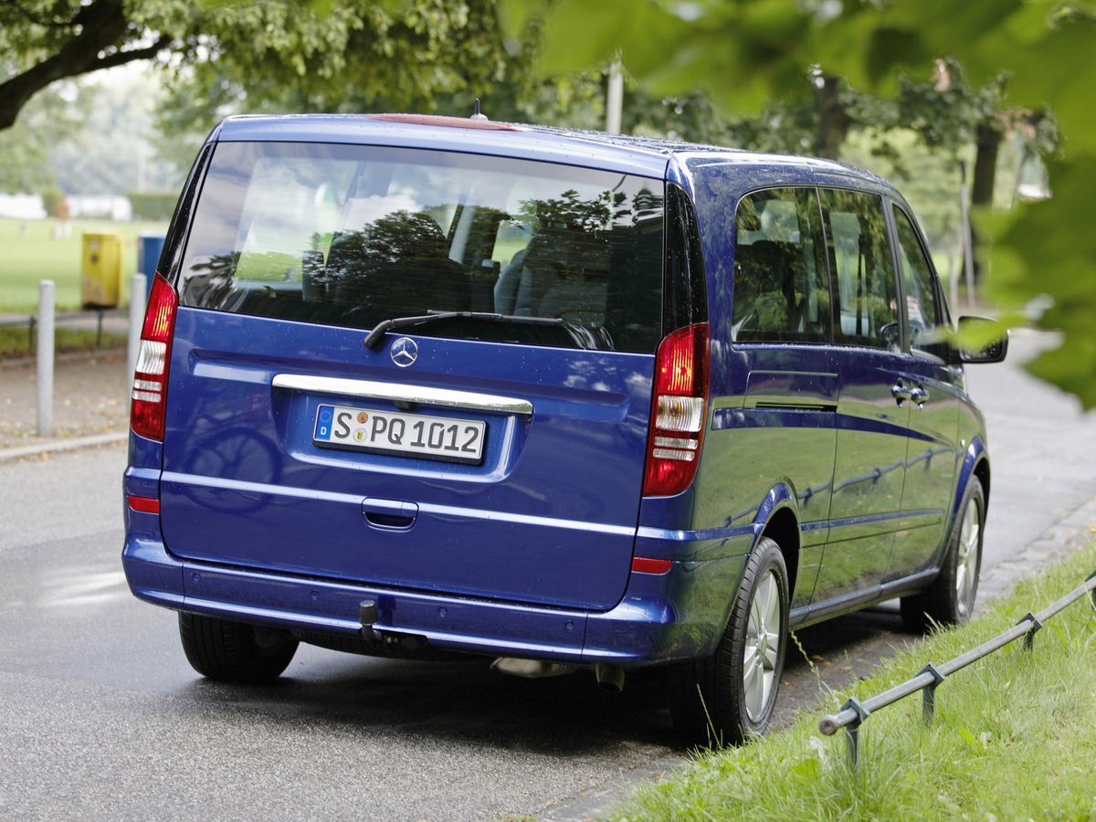 Mercedes-Benz Viano 2010. Carrosserie, extérieur. Monospace, 1 génération, restyling