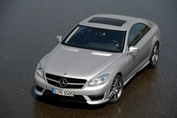 Mercedes-Benz Classe CL AMG 2010. Carrosserie, extérieur. Coupé sans montants, 2 génération, restyling