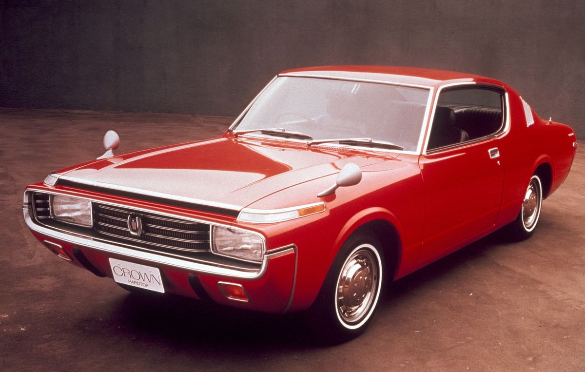 Toyota Crown 1971. Carrosserie, extérieur. Coupé sans montants, 4 génération