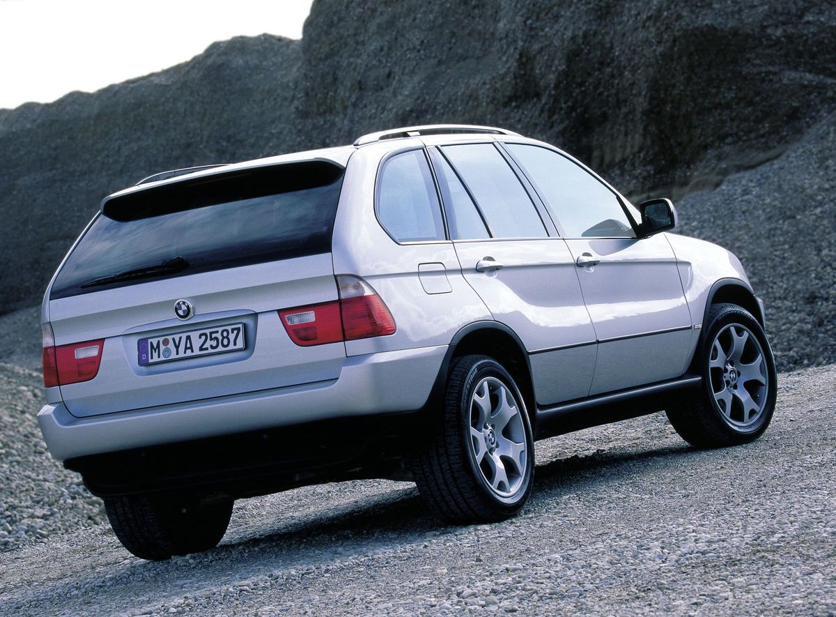 بي إم دبليو X5 ‏1999. الهيكل، المظهر الخارجي. SUV ٥ أبواب, 1 الجيل