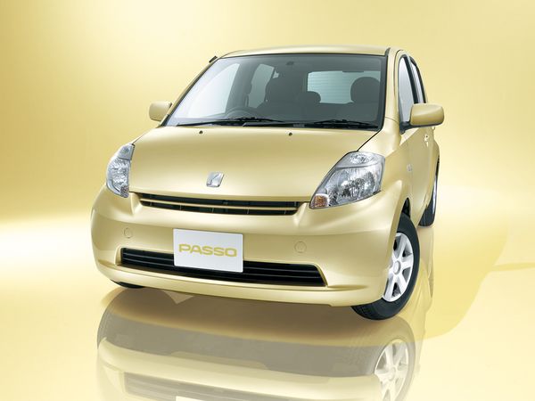 Toyota Passo 2004. Carrosserie, extérieur. Mini 5-portes, 1 génération