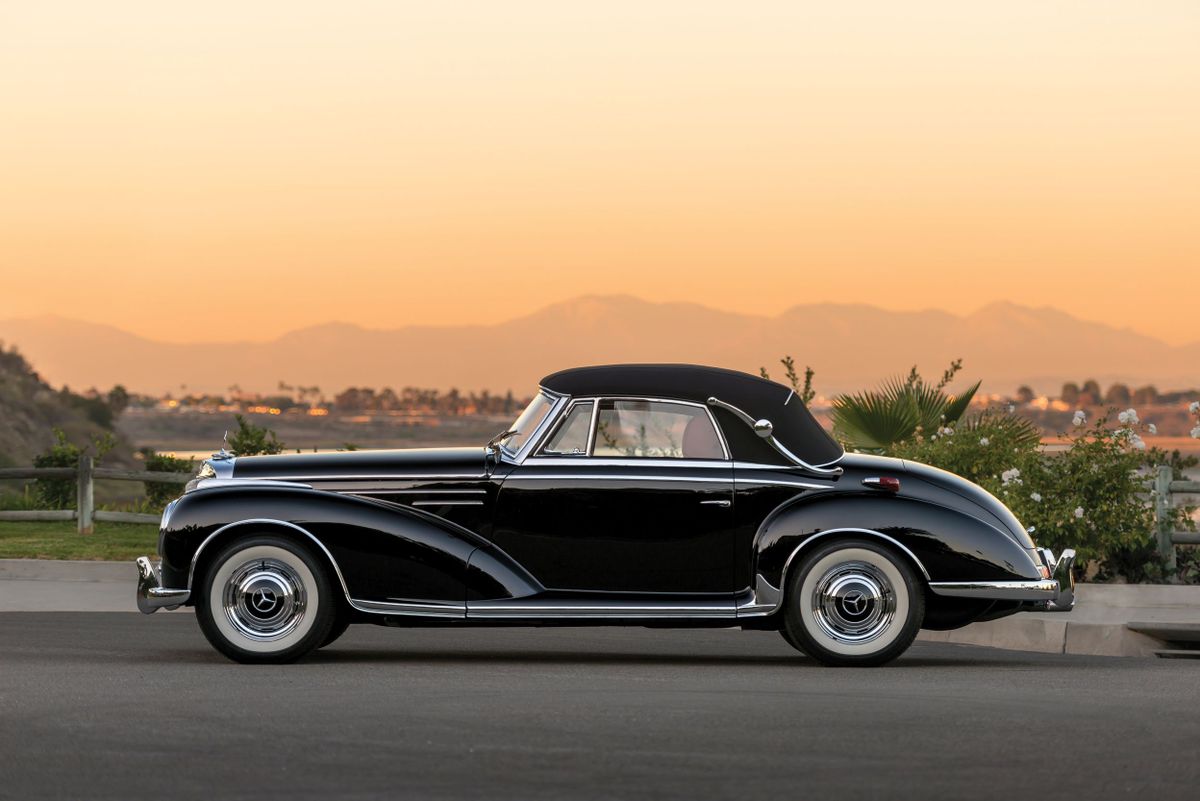 Mercedes W186 1951. Carrosserie, extérieur. Roadster, 1 génération